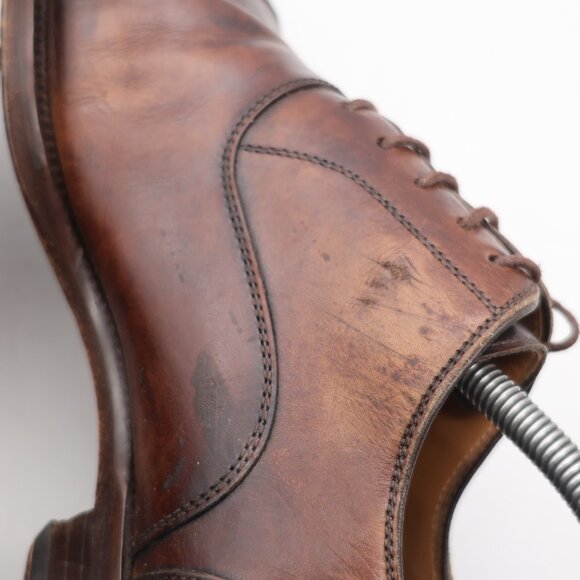 Magnanni Oxford Cap Toe Men’s Size 8.5 M Brown Leather Dress Shoes Lace Up main image 7